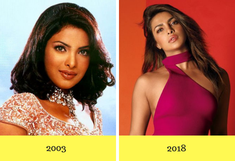 Bollywood Actors Then and Now